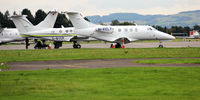 Dundee Airport, Dundee, Scotland United Kingdom (EGPN) - A busy apron scene at Dundee Riverside EGPN - by Clive Pattle