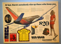 Dallas Love Field Airport (DAL) - Southwest Airlines advertisement (exhibit) Frontiers of Flight Museum DAL - by Ronald Barker