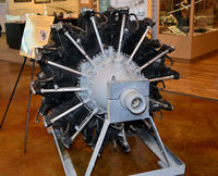 Dallas Love Field Airport (DAL) - Fiat A-74 radial engine Frontiers of Flight Museum DAL - by Ronald Barker