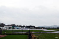 Dundee Airport, Dundee, Scotland United Kingdom (EGPN) - Wide view looking east of the vista at Dundee Riverside airport EGPN - by Clive Pattle