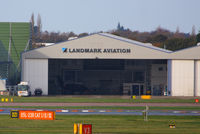 Manchester Airport, Manchester, England United Kingdom (EGCC) - Landmark Aviation, new FBO at Manchester - by Chris Hall