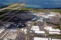 Auckland International Airport, Auckland New Zealand (NZAA) - Taken from DC-3 ZK-DAK - by Micha Lueck