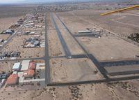 Sun Valley Airport (A20) - Taken from my 1946 J3 Cub on March 23, 2014 - by Stan Gatewood 