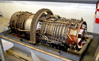 Pueblo Memorial Airport (PUB) - Jet engine Weisbrod Aircraft Museum - by Ronald Barker