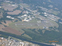 Tuscaloosa Regional Airport (TCL) - Passing over TCL, en route from New Orleans to Tn. - by Nazaria Dymond