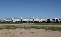 Marana Regional Airport (AVQ) - A-4C and A-4L Skyhawks in out door storage. - by J.G. Handelman