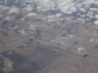 AFB Langebaanweg SAAF - SAAF Langebaanweg field from altitude (on incoming BA flight LHR -to-CPT) - by Neil Henry