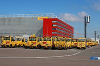 Leipzig/Halle Airport, Leipzig/Halle Germany (EDDP) - Sunday rest even for yellow vehicules... - by Holger Zengler