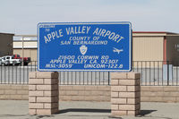 Apple Valley Airport (APV) - airport entrance - by olivier Cortot