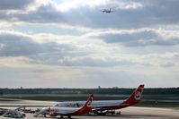 Tegel International Airport (closing in 2011), Berlin Germany (EDDT) - View from visitor´s terrace to western parts of TXL.... - by Holger Zengler