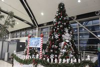 Detroit Metropolitan Wayne County Airport (DTW) - Christmas at DTW - by Florida Metal
