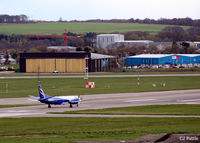 Aberdeen Airport, Aberdeen, Scotland United Kingdom (EGPD) - Threshold at Aberdeen EGPD - by Clive Pattle