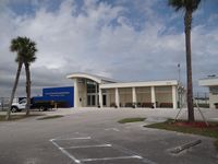 St Lucie County International Airport (FPR) - Terminal of St Lucie County airport, Fort Pierce FL - by Jack Poelstra