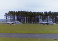 RAF Leuchars - A pair of Aermacchi AMX of 32 Stormo Italian Air Force lined up on rwy 27 at RAF Leuchars EGQL. - by Clive Pattle