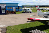 Dundee Airport, Dundee, Scotland United Kingdom (EGPN) - Tayside Aviation premises at Dundee's Riverside Airport (EGPN). - by Clive Pattle
