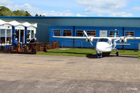 Dundee Airport, Dundee, Scotland United Kingdom (EGPN) - Another view of the Tayside Aviation facilities at Dundee Riverside airport (EGPN). The parked aircraft is a (fairly) new addition to the Flying Schools fleet, G-OTAY. - by Clive Pattle