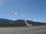 Santa Paula Airport (SZP) - Banner tow drop on 22L. - by Doug Robertson