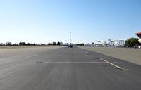 Reid-hillview Of Santa Clara County Airport (RHV) - A very empty transient ramp with a Citation Ultra (C560). Pretty unusual for Reid Hillview Airport, CA. - by Chris Leipelt