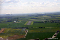 Sturgate Airfield - on finals to RW27, 820 mtrs long - by Chris Hall