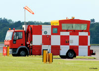 RAF Cranwell - The airfield Ops Caravan at Cranwell EGYD - by Clive Pattle