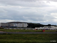Aberdeen Airport, Aberdeen, Scotland United Kingdom (EGPD) - New Hotels and Industrial units now fill the horizon on the west side of Aberdeen, Scotland EGPD. Must check out the rooms for spotting opportunities. - by Clive Pattle