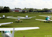 City Airport Manchester, Manchester, England United Kingdom (EGCB) - Airfield view at Barton, Manchester City Airport, EGCB looking towards the Heliport - by Clive Pattle