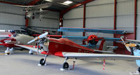EGBR Airport - Radial Fly-in day packed hangar view at Breighton, Yorks - EGBR - by Clive Pattle