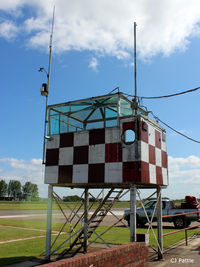EGBR Airport - A view of the Tower at Breighton Airfield, Yorkshire EGBR - by Clive Pattle