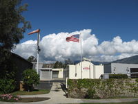 Santa Paula Airport (SZP) - Beautiful Cumulus Clouds building over the Topa Topa Mountains north of the airport-photo 1. - by Doug Robertson