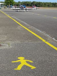 Arcachon La Teste-de-Buch Airport, Arcachon France (LFCH) - yeloow follow me...... :) - by Jean Goubet-FRENCHSKY