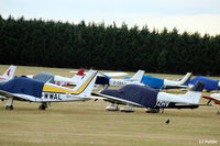 White Waltham Airfield Airport, White Waltham, England United Kingdom (EGLM) - West London Aero Club (WLAC) and other GA parked up at White Waltham EGLM - by Clive Pattle
