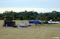 White Waltham Airfield - Aircraft refueling area at White Waltham EGLM - by Clive Pattle