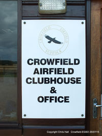 Crowfield Airfield - Crowfield Airfield - by Chris Hall