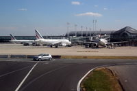 Paris Charles de Gaulle Airport (Roissy Airport), Paris France (LFPG) - View to terminal 2... - by Holger Zengler