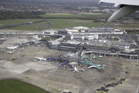 Dublin International Airport - Overview of Dublin Airport's Terminal 2 and surrounds - by Mark Taylor