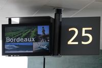 Bordeaux Airport, Merignac Airport France (LFBD) - Spotter is waiting for a ferry to CDG at gate 25, dreaming of four beautiful days in Bordeaux... - by Holger Zengler