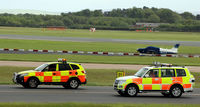 Manchester Airport, Manchester, England United Kingdom (EGCC) - Airside Ops vehicles on patrol at Manchester EGCC - by Clive Pattle