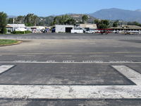 Santa Paula Airport (SZP) - READ AND HEED! Helipad Warning-Do Not Cross Runway To Refuel, Call for Shell 100LL truck refueler. Phone number is at helipad. Call 805-415-0223 - by Doug Robertson