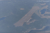 Williams Lake Airport (Williams Lake Regional Airport) - From 24,000ft, looking to the southeast. - by Remi Farvacque