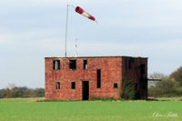 X3LS Airport - The WWII Watch Tower at Little Snoring, North Norfolk, the former home of the RAF 100 Bomber Group. - by Clive Pattle