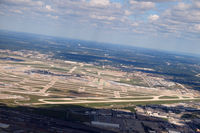 Chicago O'hare International Airport (ORD) - O'Hare Airport as seen from the air in a MD80 - by Eric Olsen