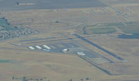 Rio Vista Municipal Airport (O88) - Rio Vista Municipal Airport, Rio Vista, CA from 5,000 feet up in N555TK. - by Chris Leipelt