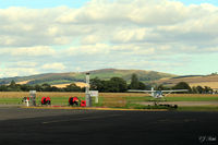 Perth Airport (Scotland), Perth, Scotland United Kingdom (EGPT) - Refuelling area at Perth EGPT - by Clive Pattle