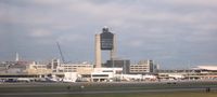 General Edward Lawrence Logan International Airport (BOS) - View of the Logan International Airport of Boston and the Control Tower - by Jonas Laurince