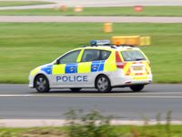 Manchester Airport, Manchester, England United Kingdom (EGCC) - Airfield security at Manchester - by Guitarist