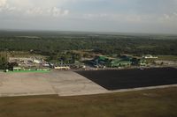 Frank País Airport - Holgiun International Airport seen just after take off on rwy 05..... - by Holger Zengler
