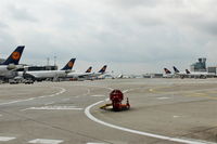 Frankfurt International Airport, Frankfurt am Main Germany (EDDF) - This apron is crowded only by Lufthansa. True or false? - by Holger Zengler