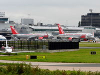 Manchester Airport, Manchester, England United Kingdom (EGCC) - At Manchester - by Guitarist