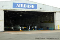 Coventry Airport, Coventry, England United Kingdom (EGBE) - 'Airbase' at Coventry - by Chris Hall