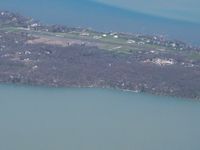 Put In Bay Airport (3W2) - Looking east at 1500 ft. - by Bob Simmermon